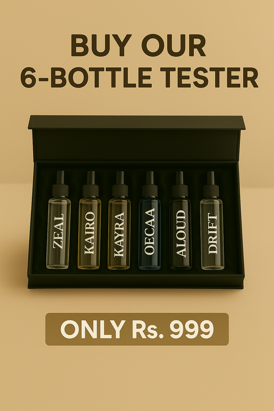 Discover Your Signature Scent – 6-Bottle Perfume Tester